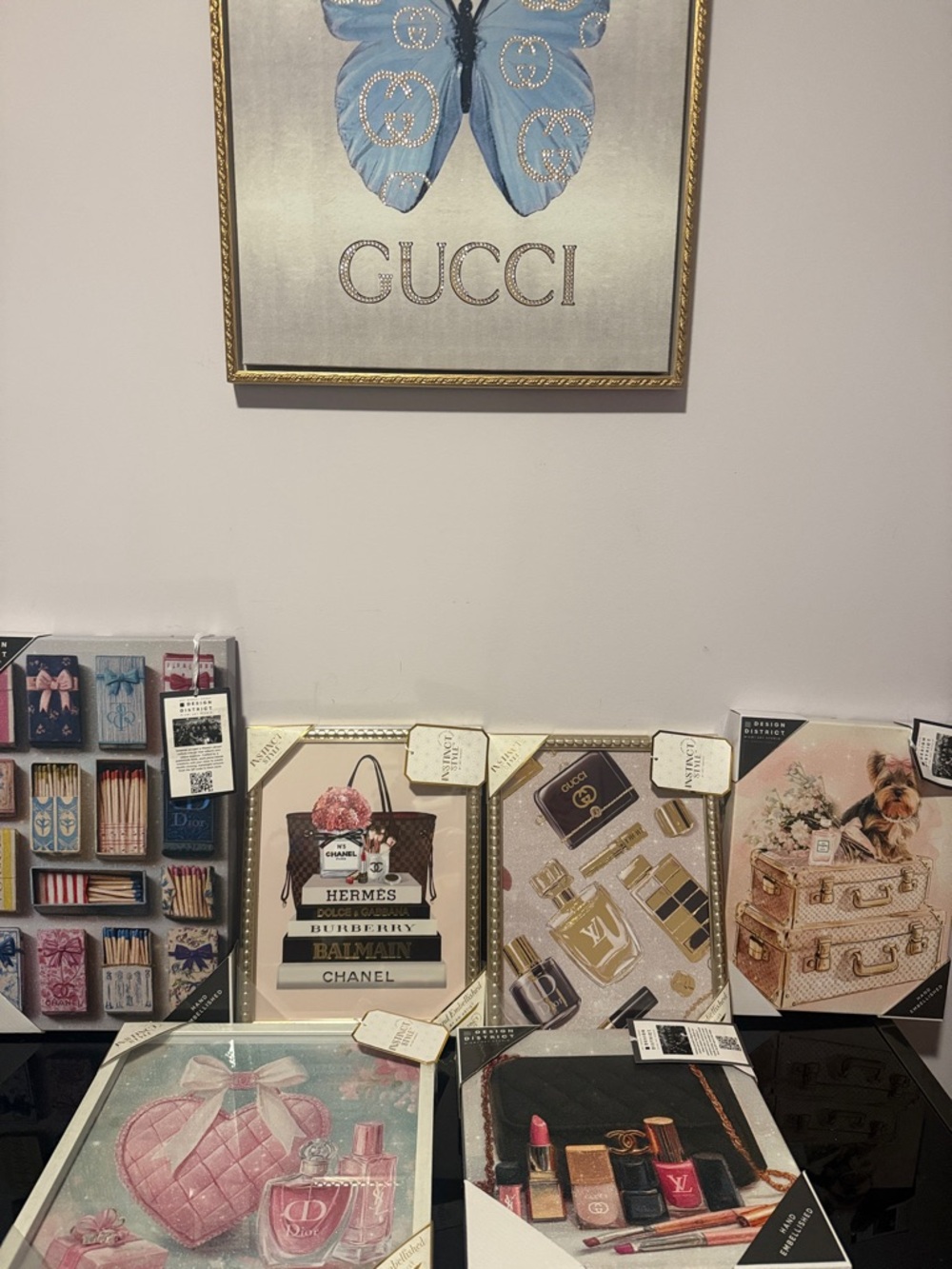 Design district Crystal Lux gorgeous wall art New with tag your choice of one!!!